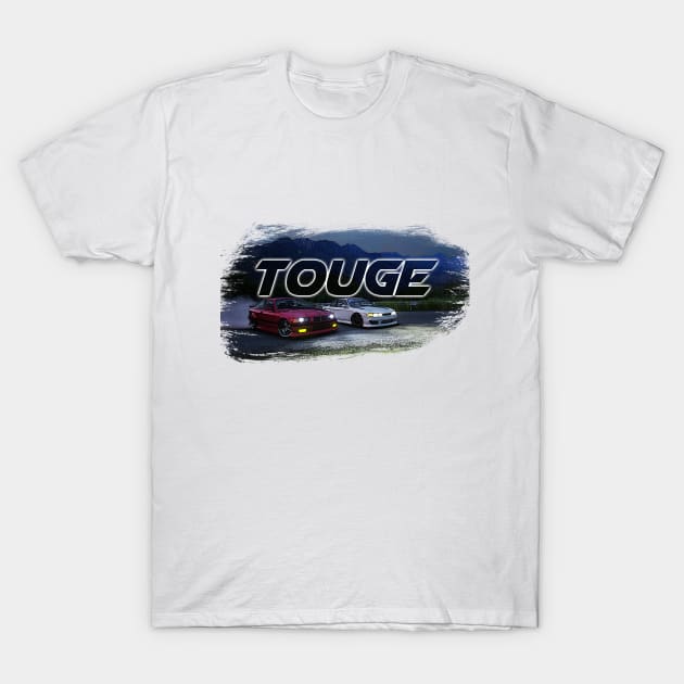 Touge drift T-Shirt by JDMzone